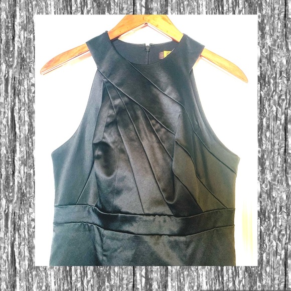 The Limited Black Satin Cocktail Dress - Picture 2 of 3